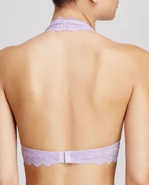 Free People Galloon Lace Halter Bralette thumbnail 2