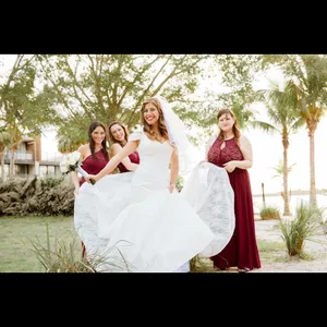 Wedding dress‎ White Size 8 thumbnail 2