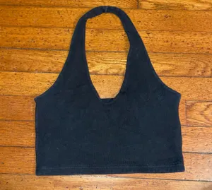Brandy Melville Black Alexis Halter Top thumbnail 2