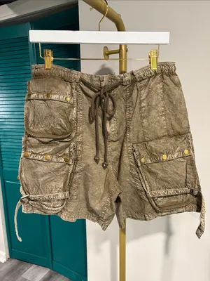 Free People NWOT Wild Bay Parachute Shorts in size XS thumbnail 6