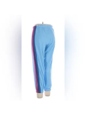Aviator Nation Light Blue 5 striped Track Pants thumbnail 5