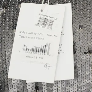 Anine Bing. Angie Sequin‎ Belted Mini Dress In Sequins. thumbnail 8