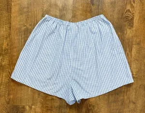 Vtg Y2K Florida Gators Boxer Shorts Sz S/M Blue White Stripe Plaid thumbnail 2