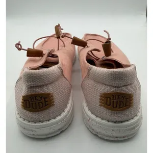 Hey Dude Wendy Washed Rose Cloud Women's Size 10 Pink Casual Lightweight Walking thumbnail 3