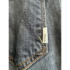 MOTHER The Looker Classic‎ Medium Kitty Mid Wash Low Rise Skinny Jeans thumbnail 4