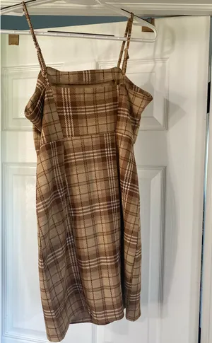 Ultra Flirt Plaid dress thumbnail 3