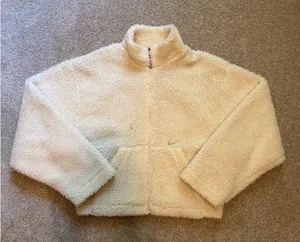 Nike Vintage Sherpa Zip Up Logo Jacket thumbnail 1