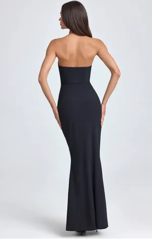 Oh Polly Dress Black Ruffle thumbnail 2