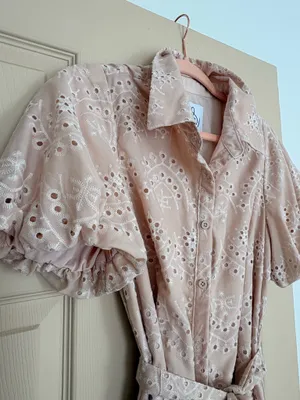 Sam Edelman dress mini beige cream thumbnail 1