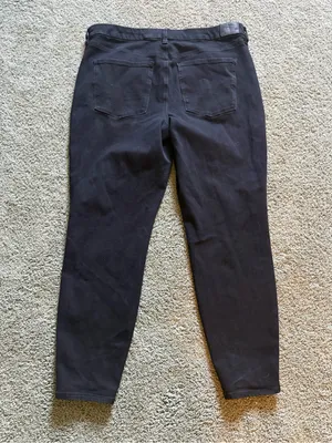 American Eagle Curvy High Rise Jegging Black Dream Stretch Womens Size 18 Long thumbnail 9