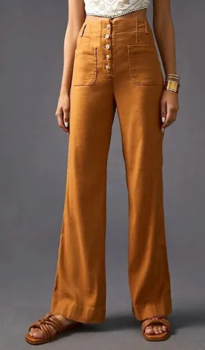 Maeve Anthropologie Wide Leg Pants thumbnail 1
