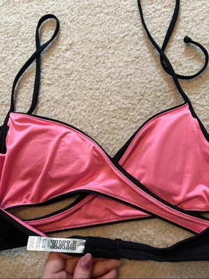 Black Halter Bikini Top thumbnail 2