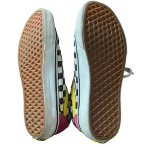 Vans Off the Wall Old Skool Crazy Check Neon Sneakers Mens 6.5 Womens 8 thumbnail 14