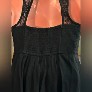Abercrombie & Fitch Lightweight Black Lace Racerback Sleeveless Dress NWT XS thumbnail 10