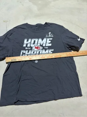 Nike Chiefs "Home with the Chrome" Graphic Tee Super Bowl medium thumbnail 7