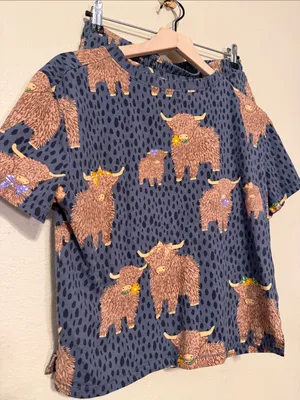 Next Hamish The Highland Cow 100% Cotton Pajama Set Size Small thumbnail 3