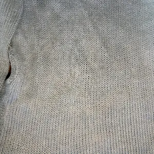 VTG 80s Extra Shenanigans Hand Knit Floral Sweater Blue Cottagecore Ramie sz 24‎ thumbnail 9