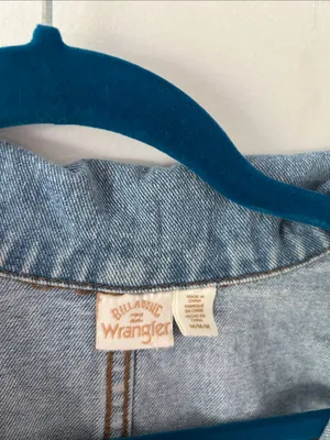 Billabong x Wrangler|Light Wash Distressed Denim Jumpsuit sz M thumbnail 3