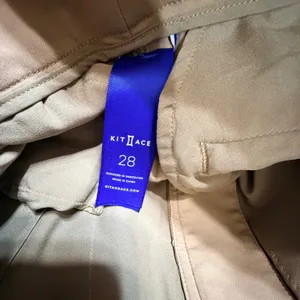 Kit and Ace Tan Technical Chino Pants Slim Fit Stretch Khaki Size 28 thumbnail 6
