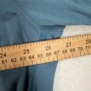 Lululemon Size 12 Back in Action Short Sleeve T-Shirt Utility Blue Relaxed Fit thumbnail 7