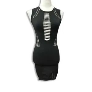 Iets Frans Cutout Bodycon Dress M NWOT Sleeveless Fitted Party Sexy Club Wear thumbnail 2