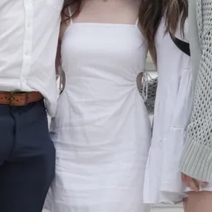 Aerie White Cutout Dress thumbnail 9