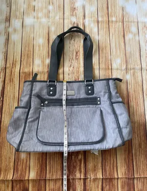 Carter’s Essence Gray Hues X-Large Diaper Tote Bag thumbnail 7