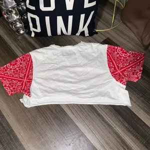 Bandanna rock revival crop tshirt thumbnail 5