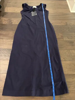 New With Tags Tuckernuck Pomander Place Navy Paula Knit Dress Sz S thumbnail 9