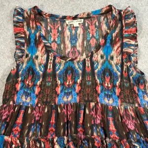 Lilis Closet Anthropologie Sibylline Mini Dress Women's X-Small Sheer Tiered thumbnail 3