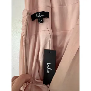 NWD Lulus Heavenly Hues Blush Maxi Dress Size Medium Prom Bridesmaid thumbnail 10