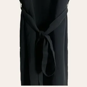 J.Crew Black Short Sleeve Belted Suiting Dress Size 8 thumbnail 8
