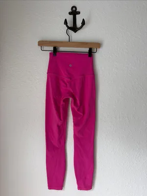 🍋 LULULEMON Align High-Rise Pant 25" in Sonic Pink W5CTCS Size 2 thumbnail 2