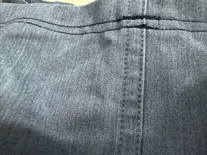 Figs Heather Gray Track Pants with Teal Drawstring thumbnail 12