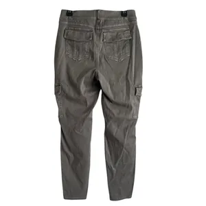 SPANX Stretch Twill Cargo Ankle Pants Soft Sage‎ Green Size XL thumbnail 4