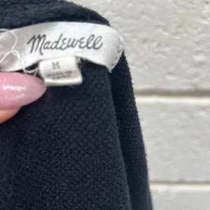 Madewell Tempo Tie Shoulder Black Tank size M thumbnail 4