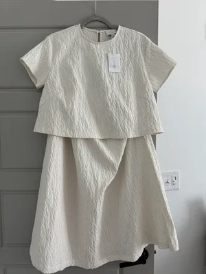 Lucy Paris Two Piece White Skirt Set Bridal thumbnail 1
