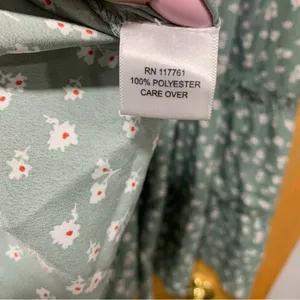 New Glory Green Floral Dress thumbnail 3