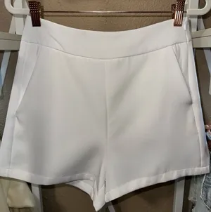 Princess Polly White Shorts thumbnail 1