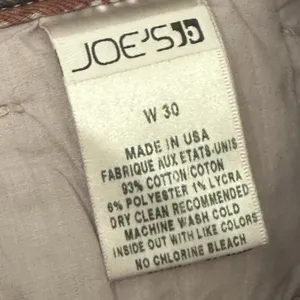 Joe's Jeans Shorts Women's Size 30 Purple Stretch Cotton Blend Denim Beach thumbnail 6