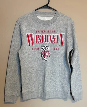 Fanatics Wisconsin Badgers Crewneck thumbnail 1