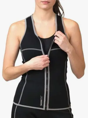 Saunatek Sauna Sweat Suit Vest for Exercise and Heat Training women’s medium thumbnail 1