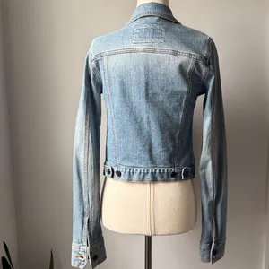 Hollister Light Blue Denim Jean Jacket thumbnail 3