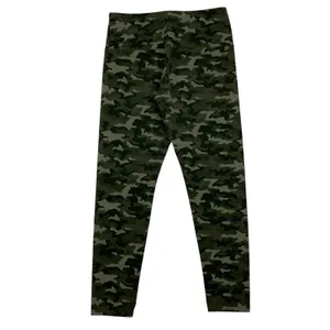 Casablanca Marrakech Leggings Medium Green Camo Stretch Boho Streetwear thumbnail 5