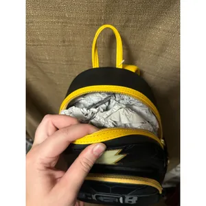 Loungefly DC Comics Black ADAM Light UP Cosplay Mini Backpack thumbnail 6