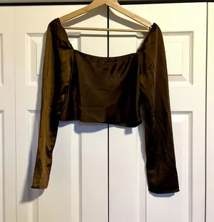 Princess Polly Satin Long Sleeve Top thumbnail 3