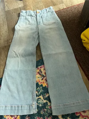 Maeve Colette Light Wash Wide-Leg Women’s Jeans size 28 thumbnail 1