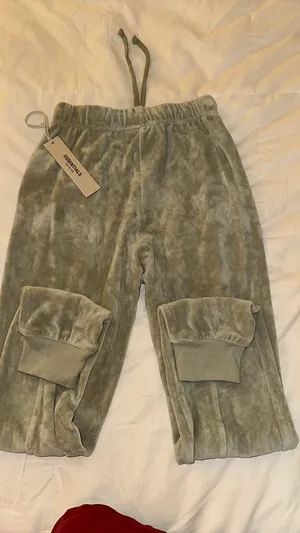Essentials Fear of God Sweatpants Grey XXS thumbnail 3