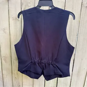 NWT Steve Madden Black Women's Vest thumbnail 5