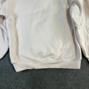 Tna Aritzia Cozy Fleece Boyfriend Polo Sweatshirt Pale Pink Small Oversized thumbnail 14